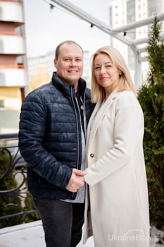 Jim (USA, Johnson City) and Natalia (Ukraine, Rivne)