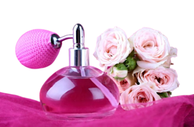 Perfume and roses